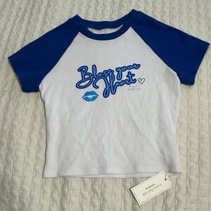 NWT Women’s Megan Morony Crop Tee